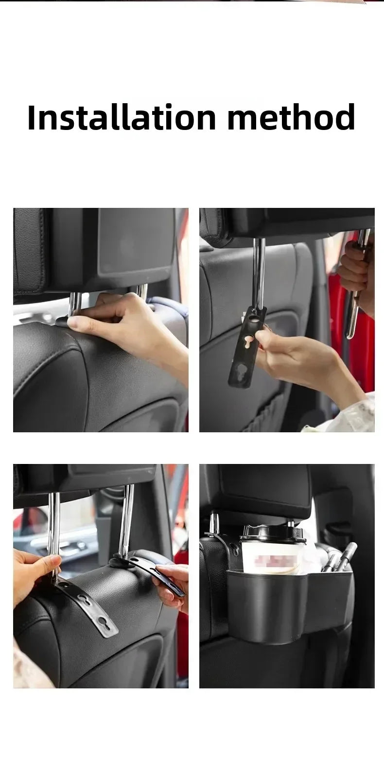 Backseat Organizer with Tablet Holder