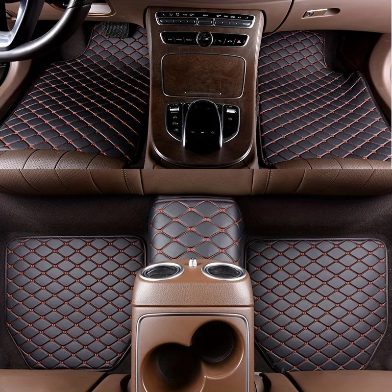 Waterproof Leather Auto Floor Mats