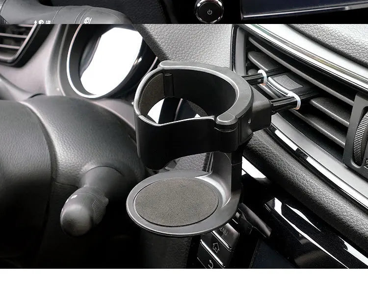 Dual Cup Holder with Phone Mount