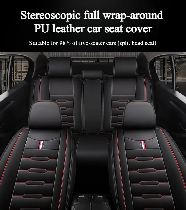 Luxury PU Leather Seat Covers