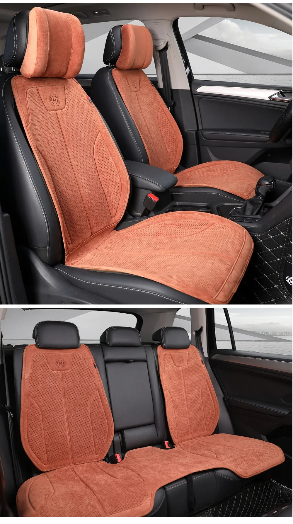 Luxury Suede Full Car Seat Cover