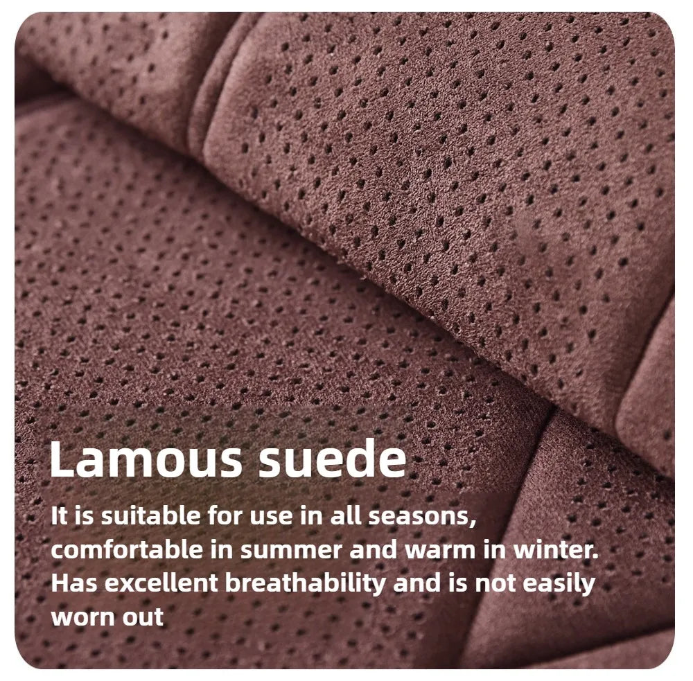 Luxury Suede Full Car Seat Cover