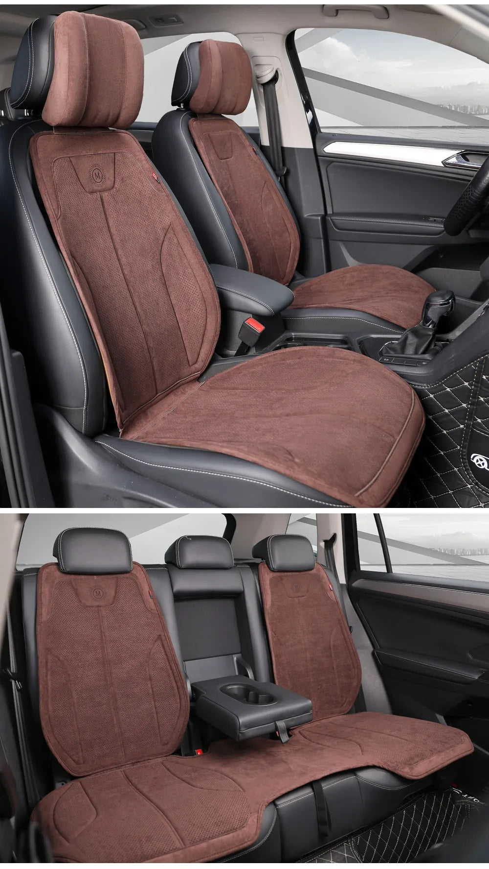Luxury Suede Full Car Seat Cover