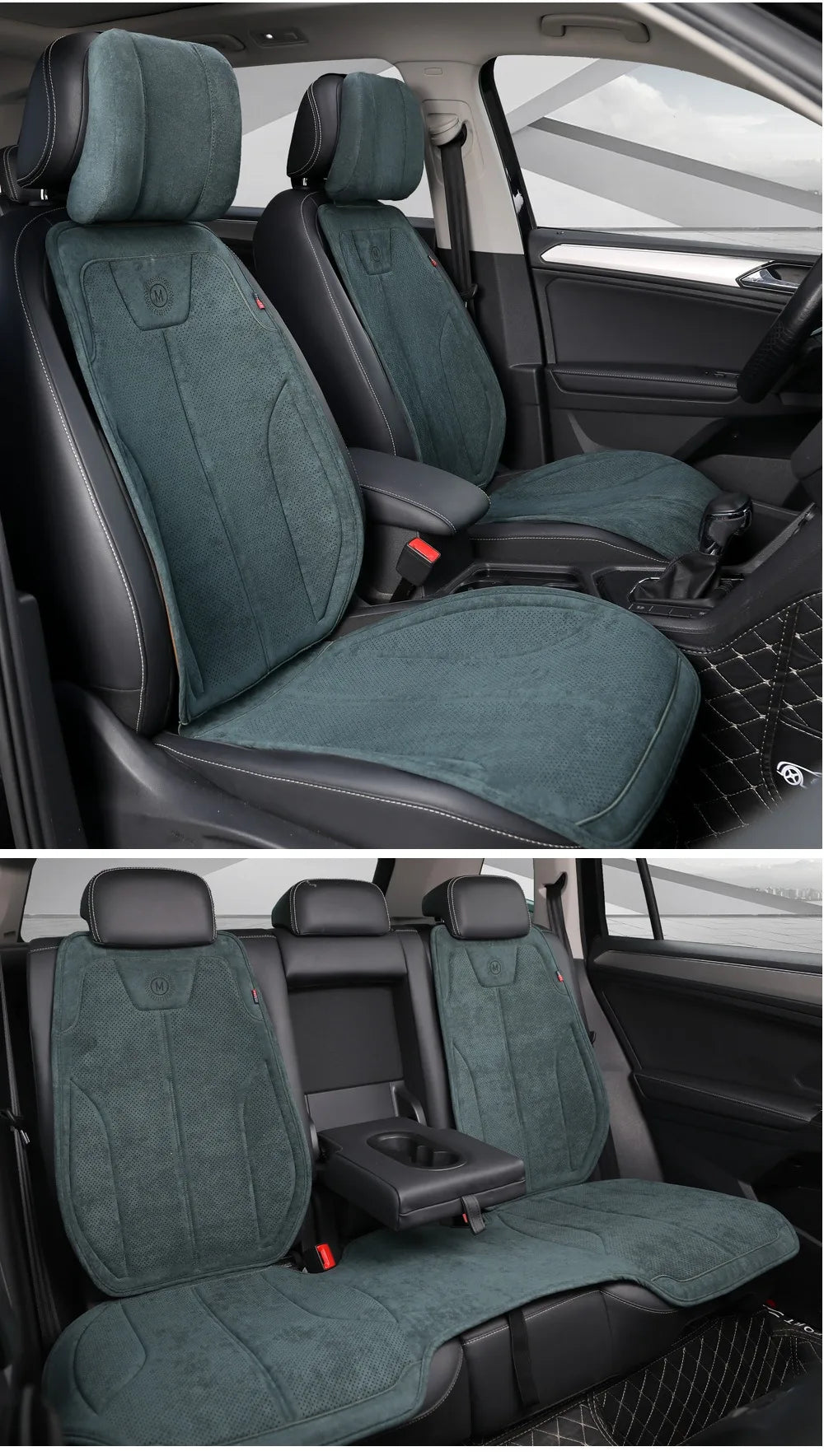 Luxury Suede Full Car Seat Cover