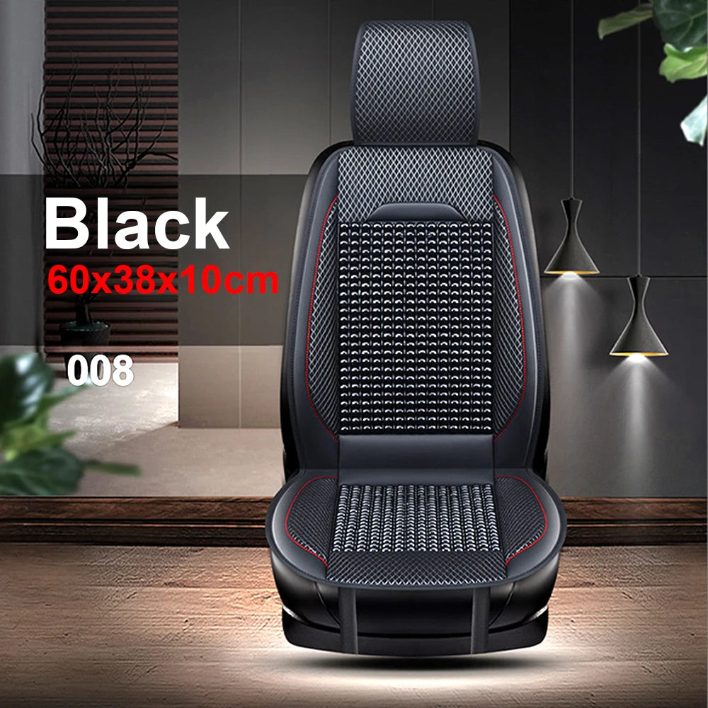 Breathable Summer Leather Seat Cover