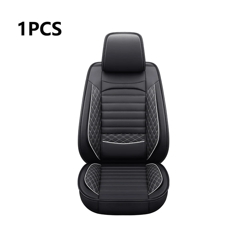Elegant Faux Leather Seat Cover