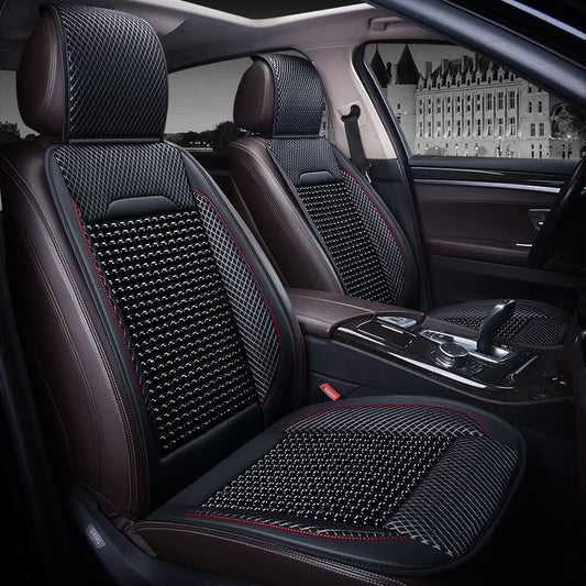 Breathable Summer Leather Seat Cover