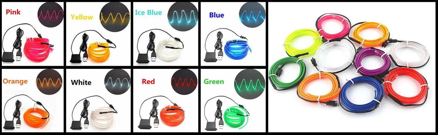Waterproof LED DRL Strip Lights