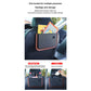 Leather Backseat Organizer with Cup Holder