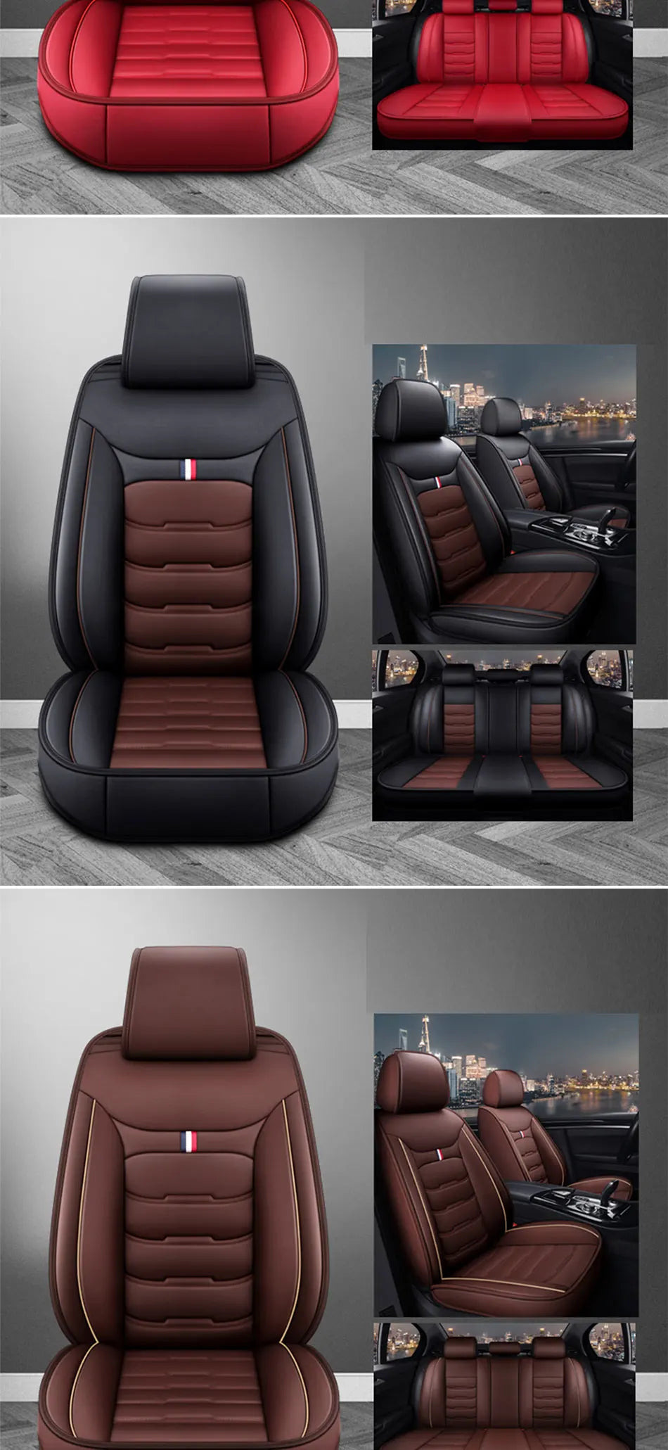 Full Set Leather Seat Cover Jeep