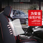 Blue Black Patchwork Seat Cover
