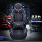 Blue Black Patchwork Seat Cover