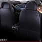 Blue Black Patchwork Seat Cover