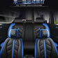 Blue Black Patchwork Seat Cover
