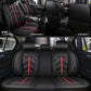 Blue Black Patchwork Seat Cover