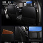 Blue Black Patchwork Seat Cover