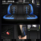 Blue Black Patchwork Seat Cover