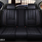 Blue Black Patchwork Seat Cover