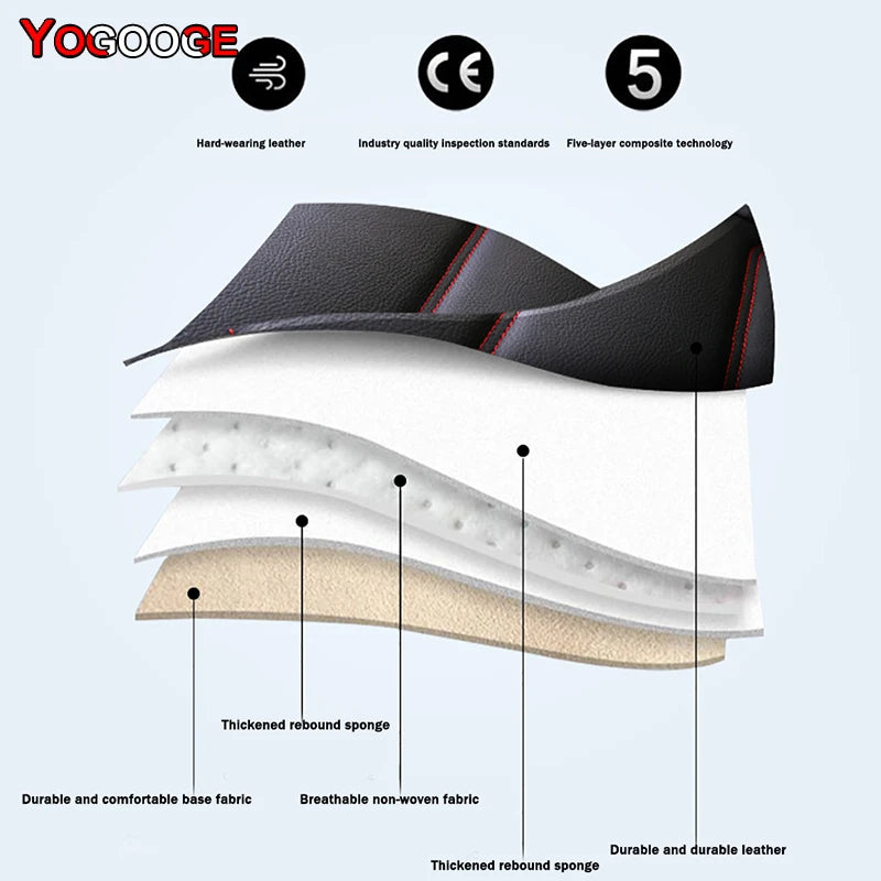 Cadillac Leather Car Seat Cover