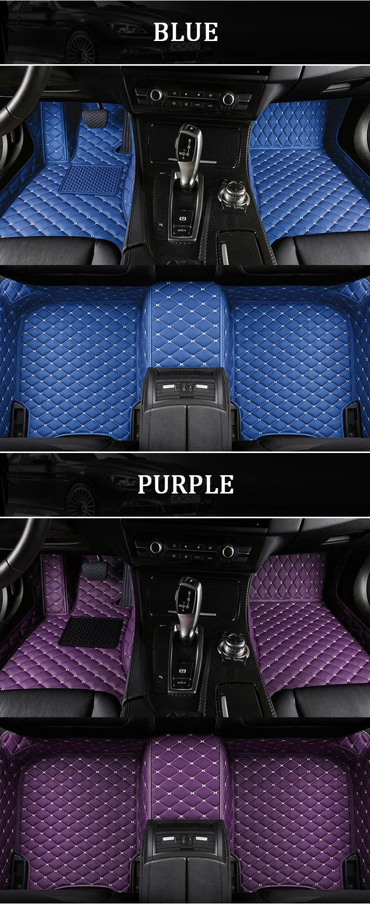 Universal Leather Floor Mats SEAT