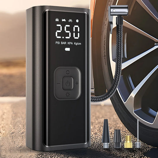 Cordless Air Pump with LCD