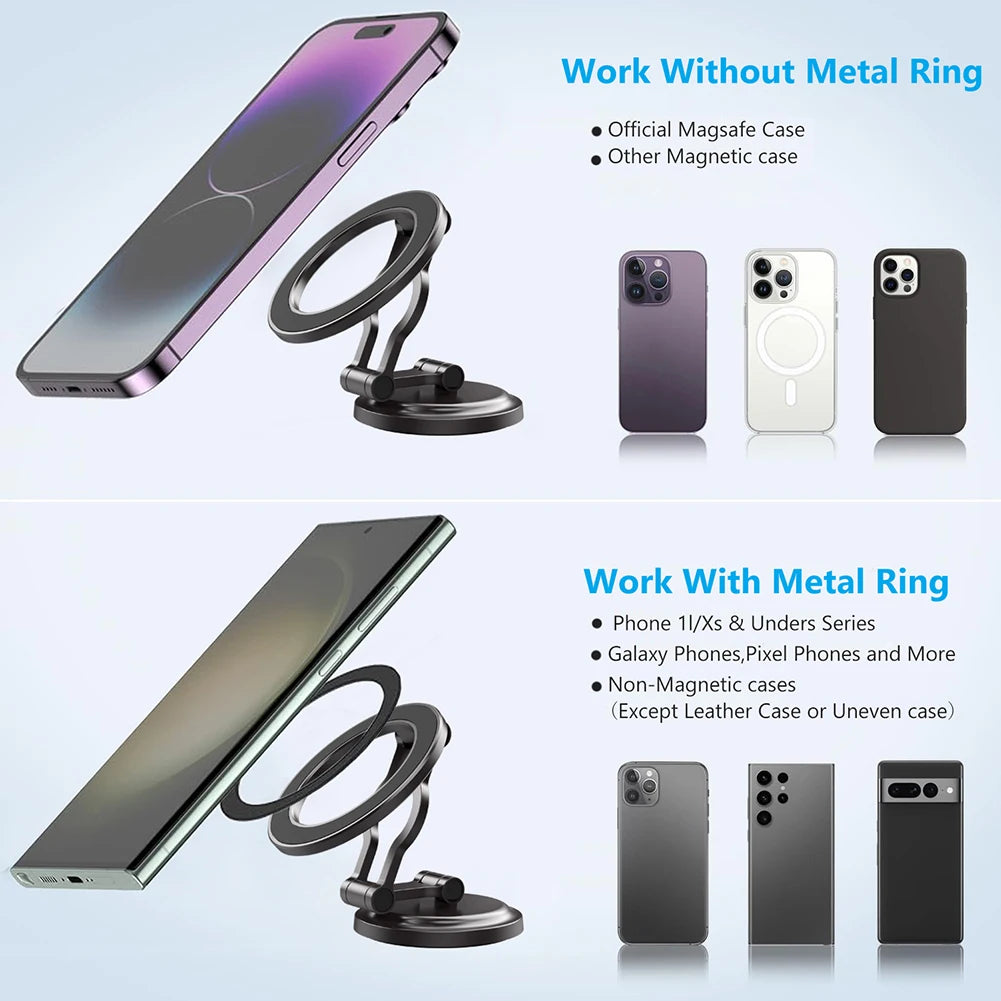 Adjustable Alloy Magnetic Car Mount