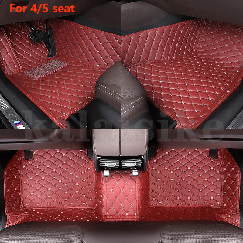 4pcs Universal Vehicle Carpet Mats