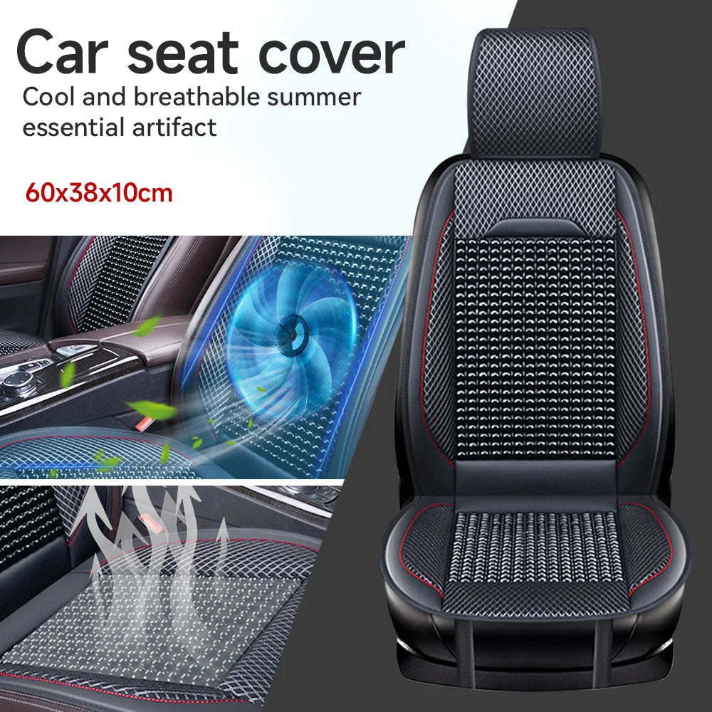Breathable Summer Leather Seat Cover