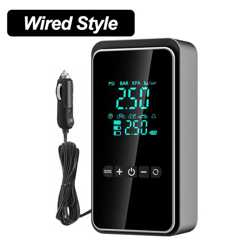 Rechargeable Digital Tire Inflator Pump