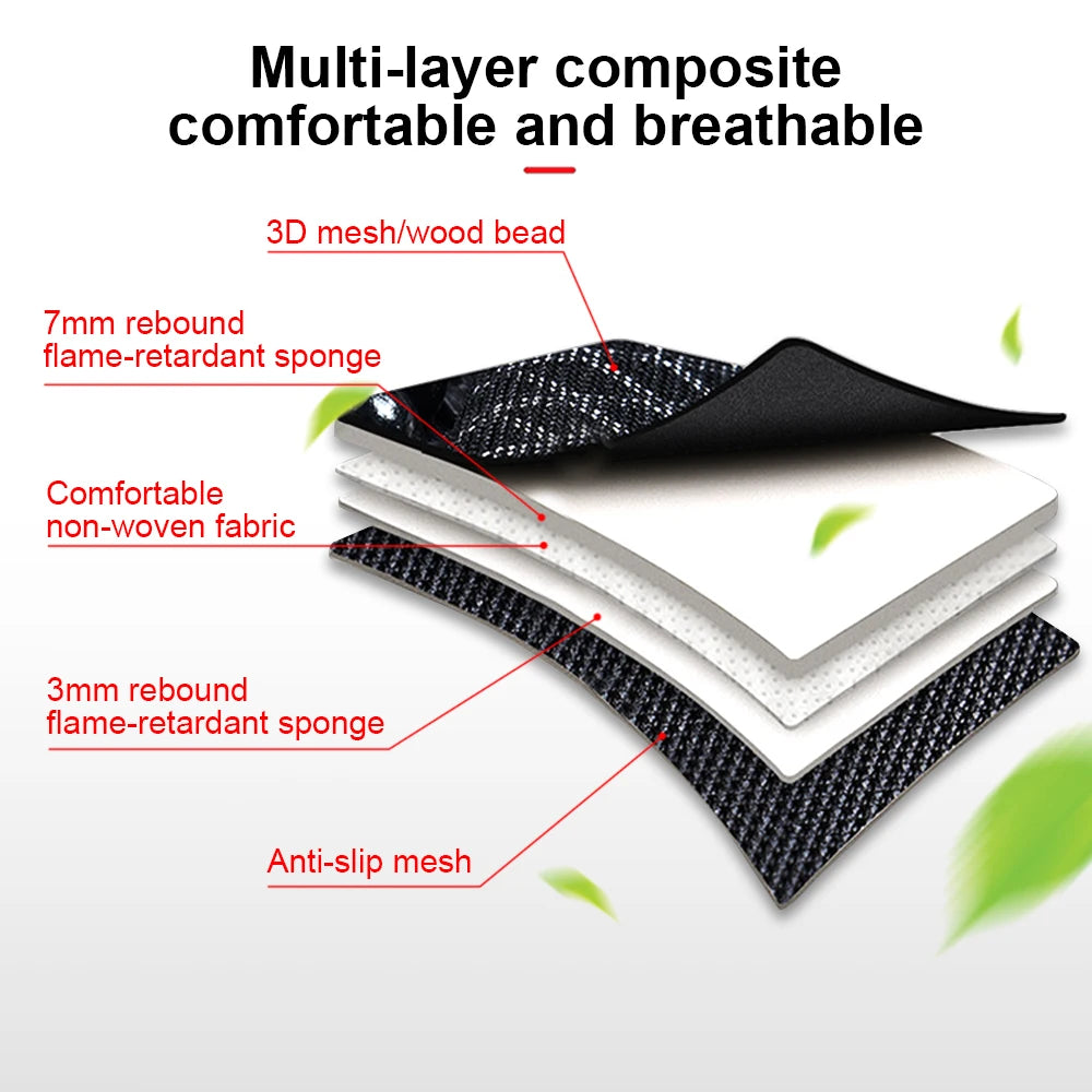 Breathable Summer Leather Seat Cover