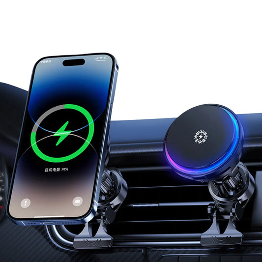 15W Magnetic Fast Car Charger