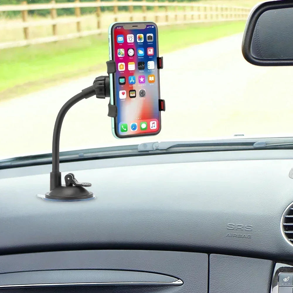 Windshield Dashboard Flexible Phone Mount