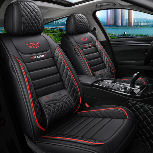 Elegant Faux Leather Seat Cover