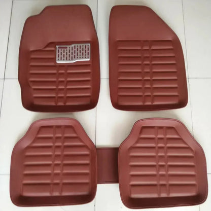 5pcs Waterproof Leather Car Mats