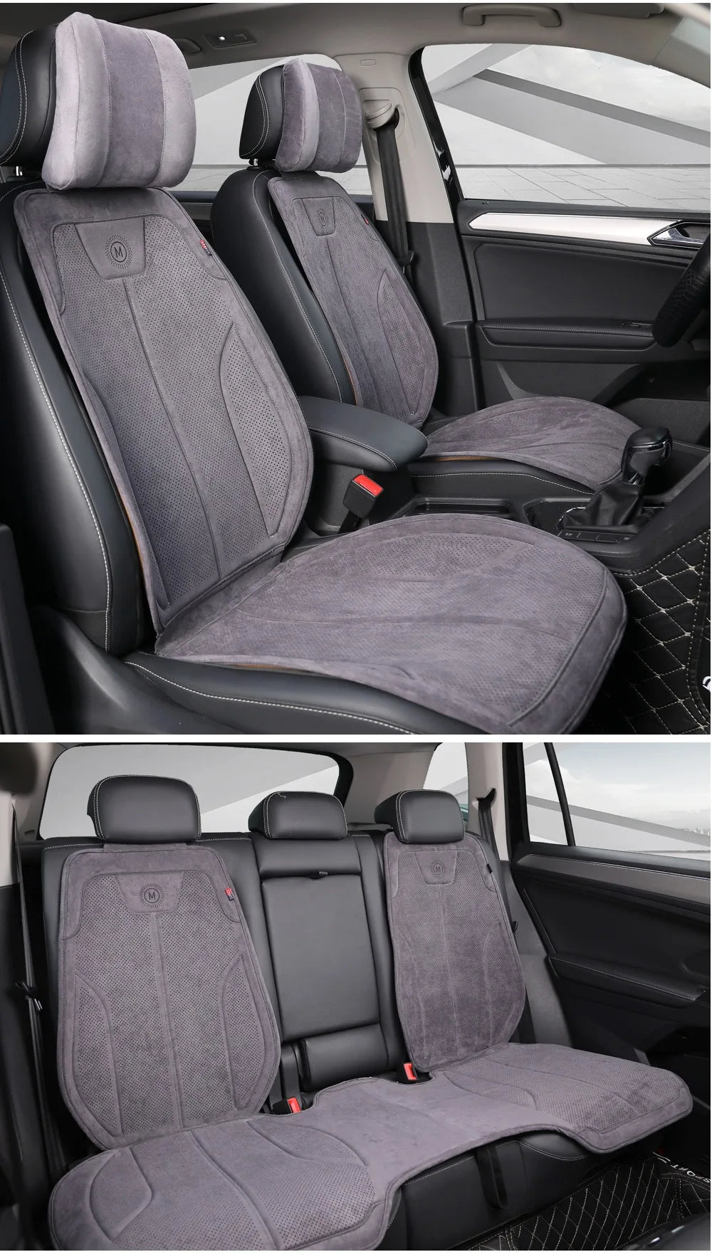 Luxury Suede Full Car Seat Cover
