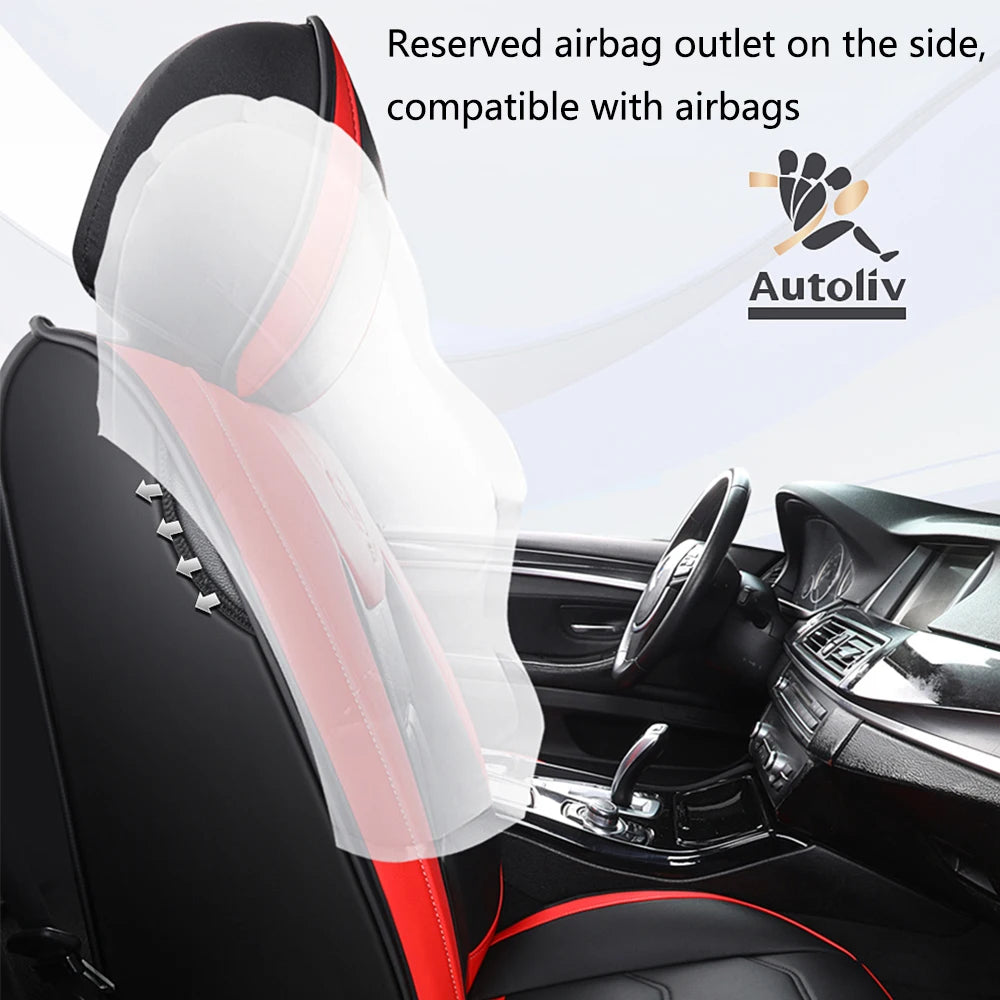 Full Covered Leather Seat Covers