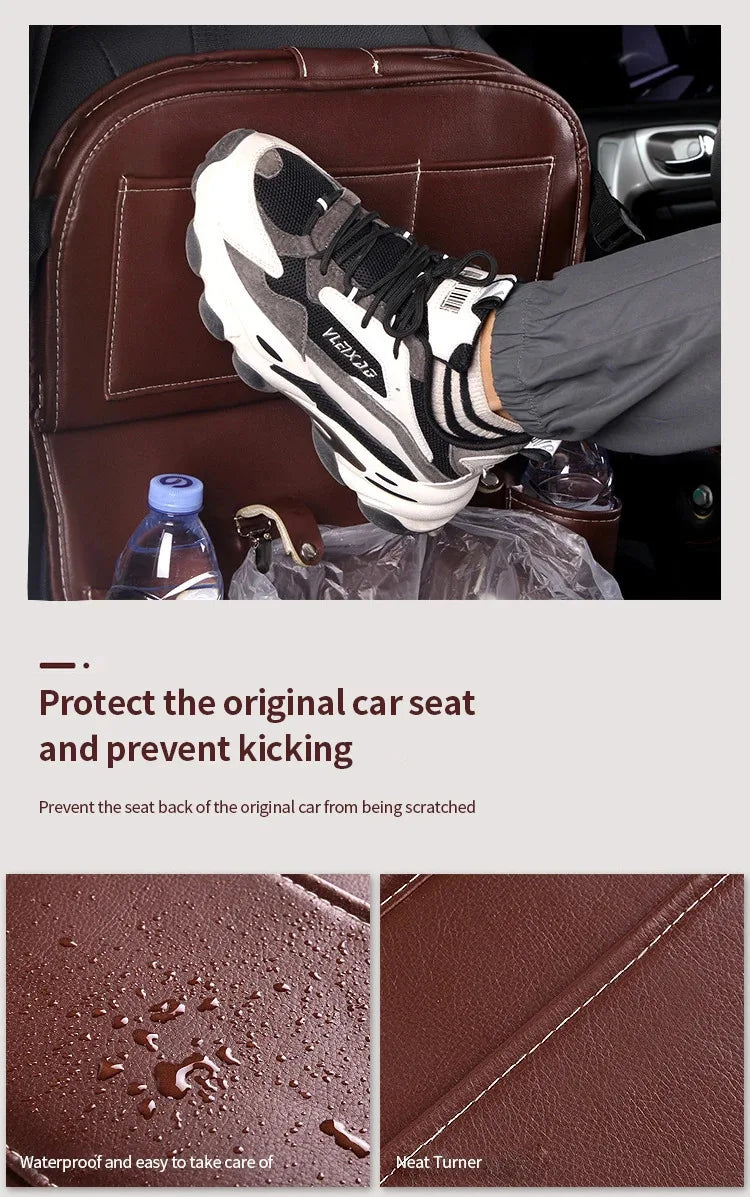 Premium Back Seat Organizer with Tray Table & Tablet Holder