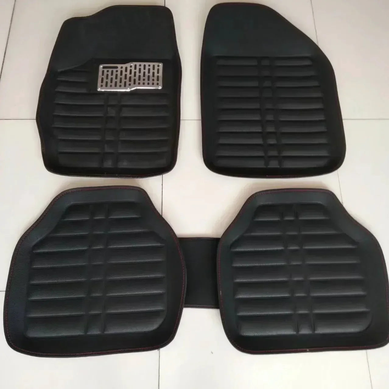 5pcs Waterproof Leather Car Mats