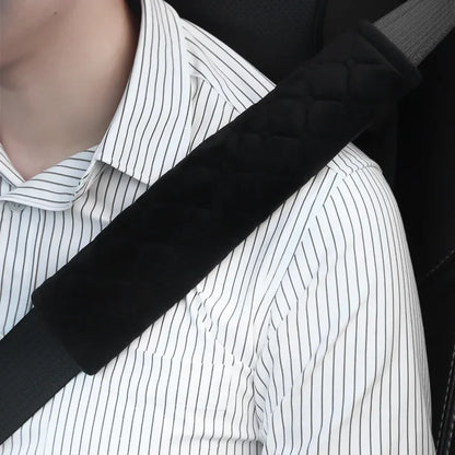 Universal Plush Car Belt Cover