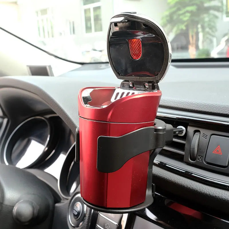 Dual Cup Holder with Phone Mount
