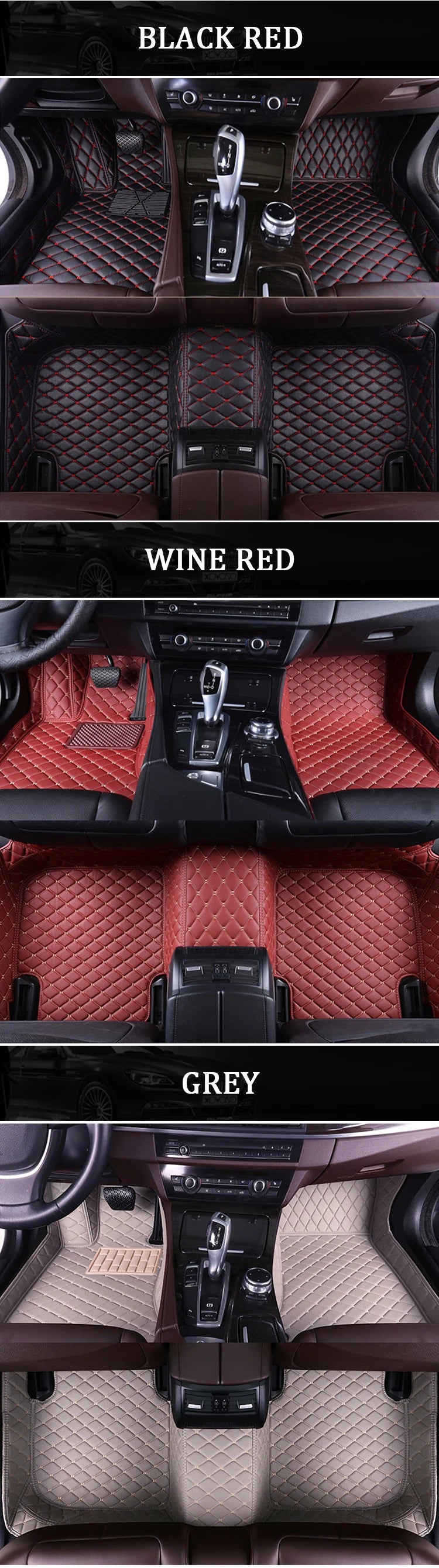 Universal Leather Floor Mats SEAT