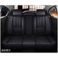 Blue Black Patchwork Seat Cover