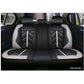 Blue Black Patchwork Seat Cover
