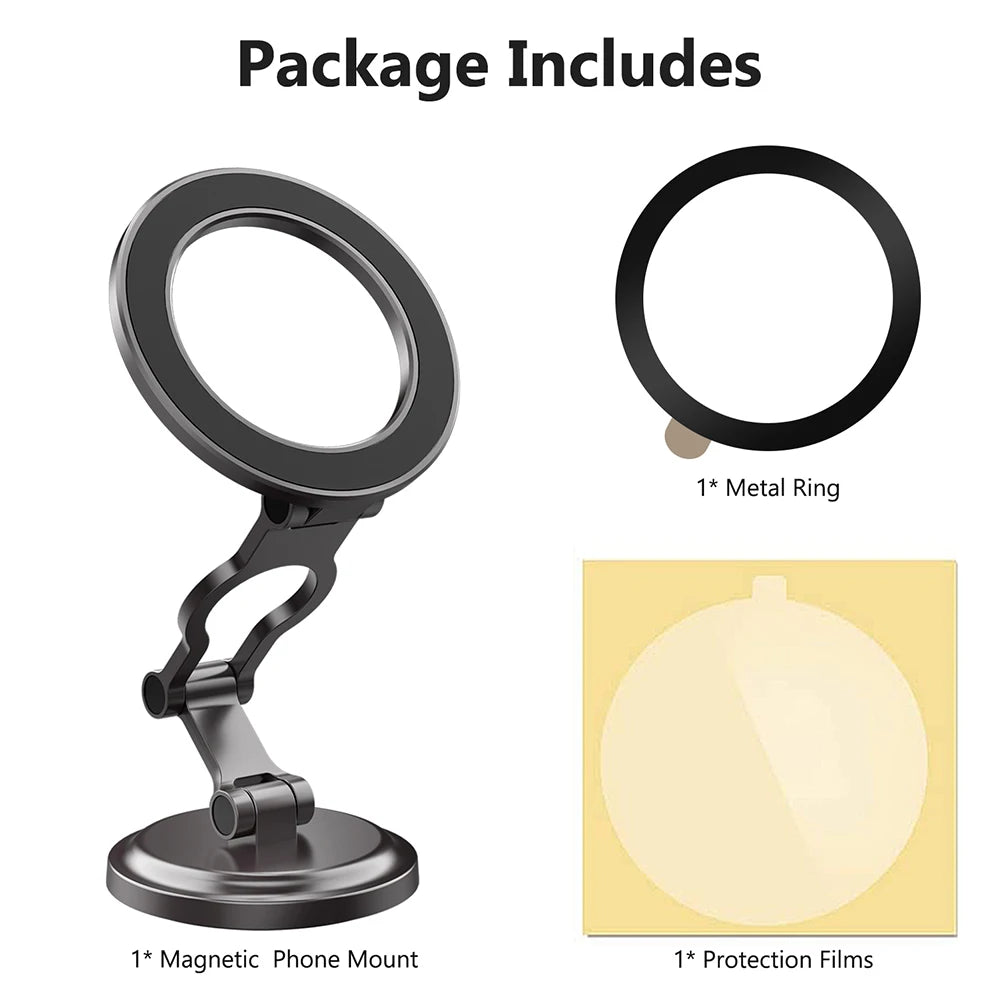 Adjustable Alloy Magnetic Car Mount