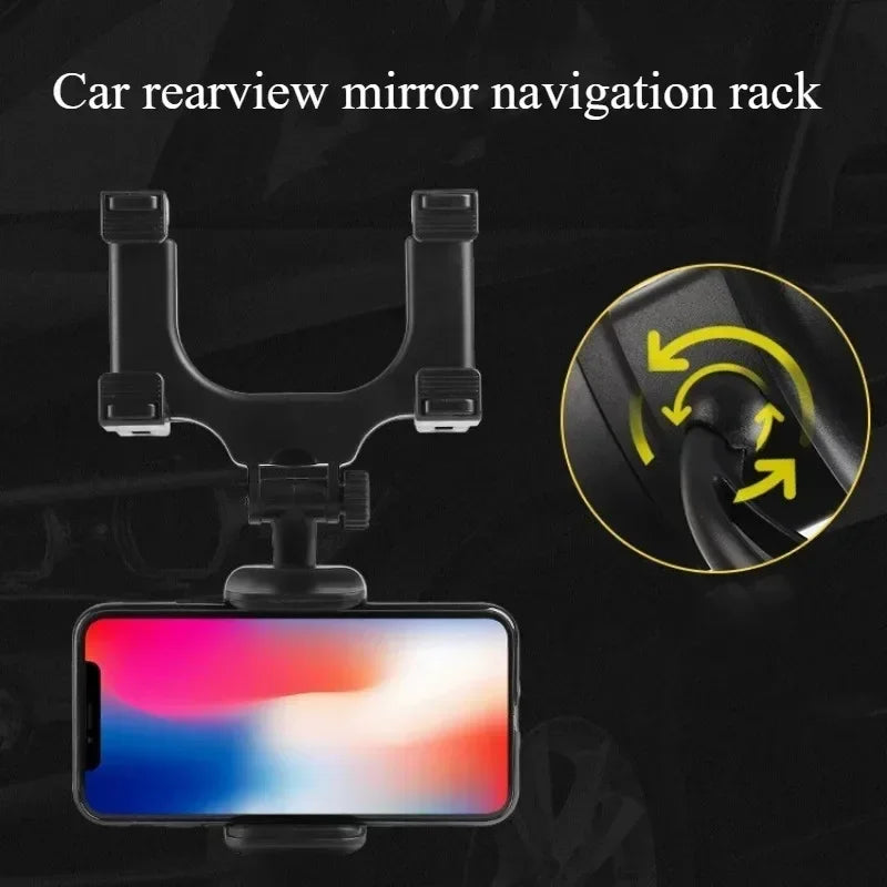 Rearview Mirror Car Phone Holder