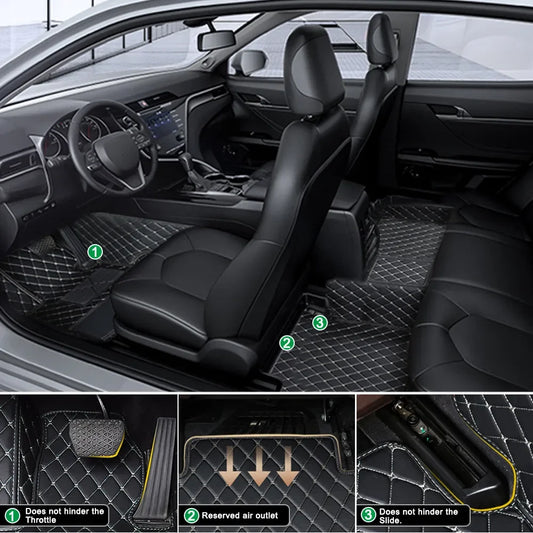4pcs Universal Anti-Slip Floor Mats