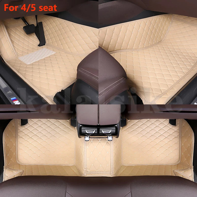 4pcs Universal Vehicle Carpet Mats