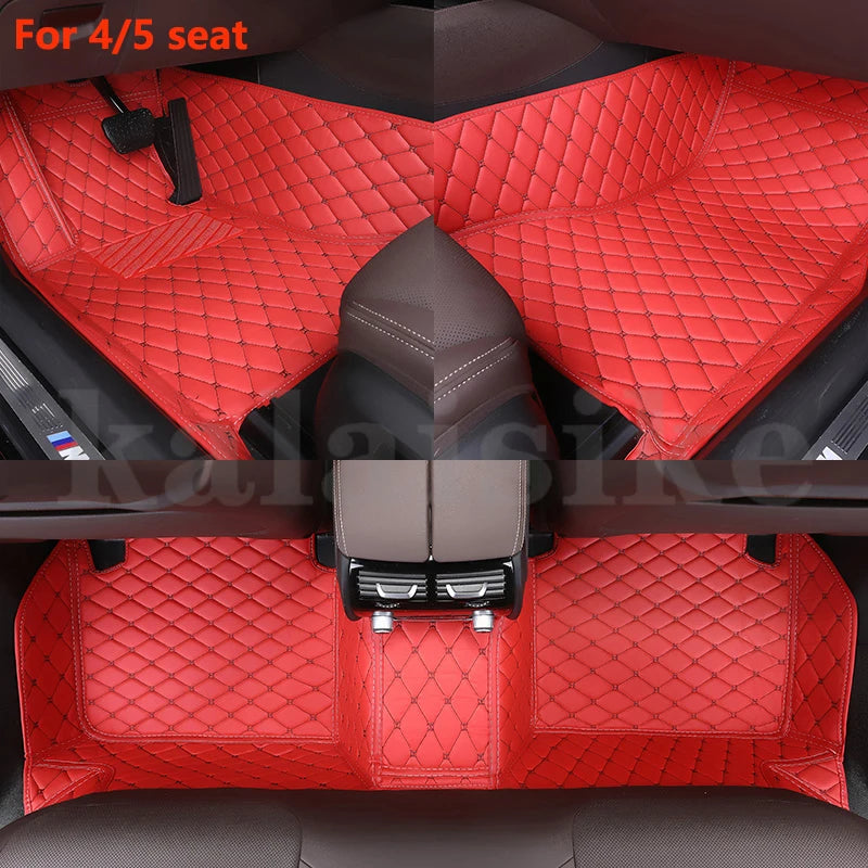 4pcs Universal Vehicle Carpet Mats