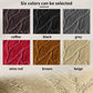 Beige Leather Waterproof Floor Mats