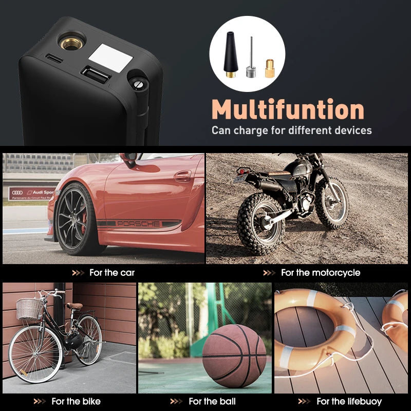 Mini 12V Portable Air Compressor